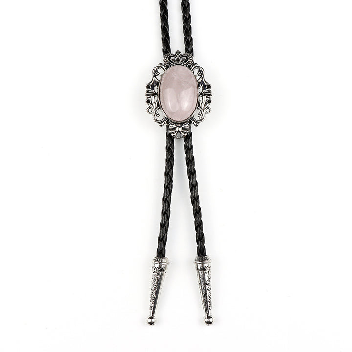 The Rose Stone- Bolo Tie and Gift Box