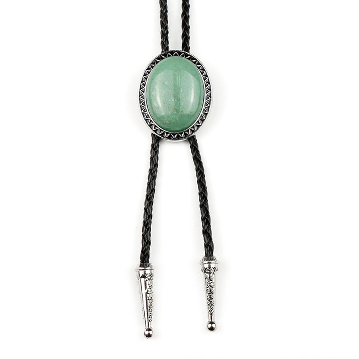 The Jade Stone -Bolo Tie and Gift Box