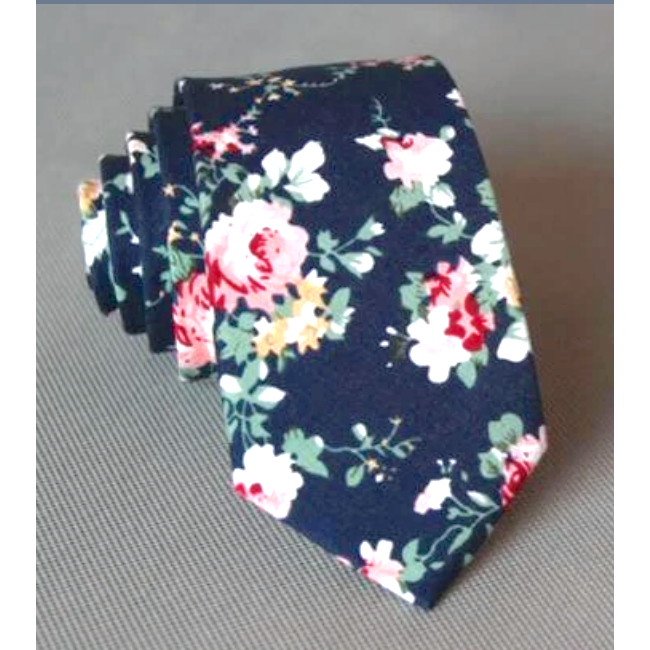 Navy Floral Dreams - Jack and Miles
