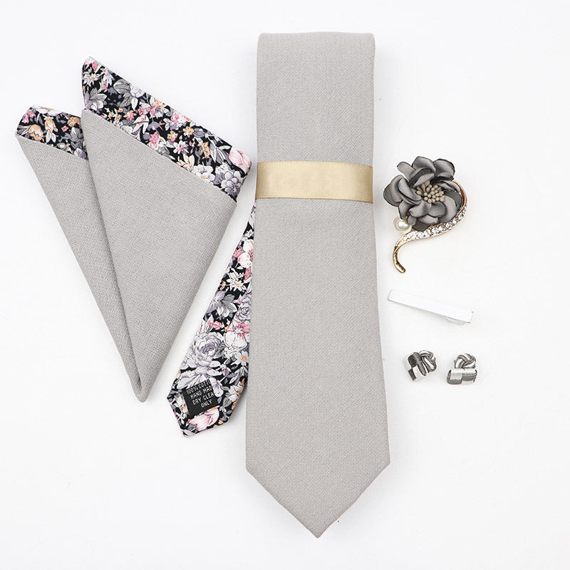The Gray Tie Set - Jack and Miles