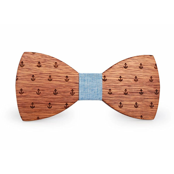 The Nautical Wooden Bow Tie - Jack and Miles