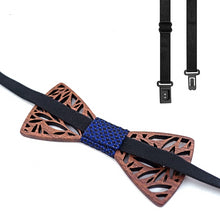 Load image into Gallery viewer, The Luxury Wood Bow Tie Set - Jack and Miles 