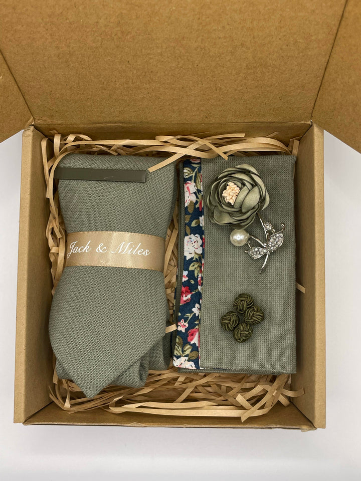 The Sage Tie Set - Jack and Miles