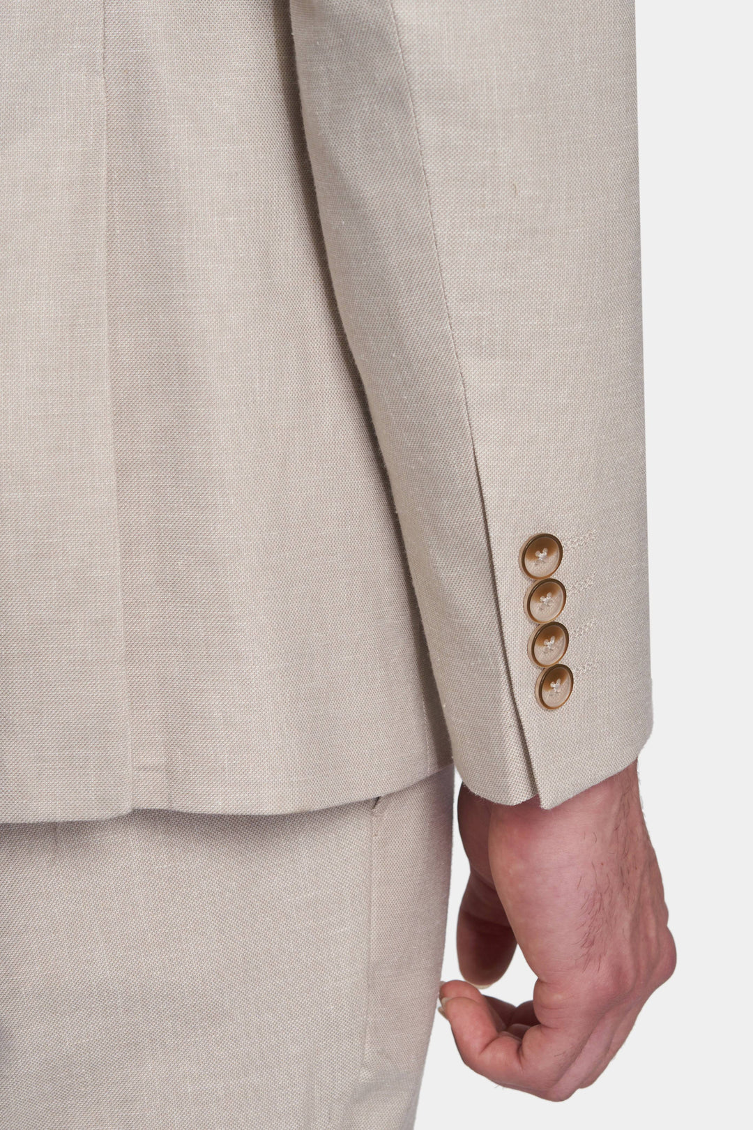 The Bespoke Suit (Beige) - Jack and Miles 