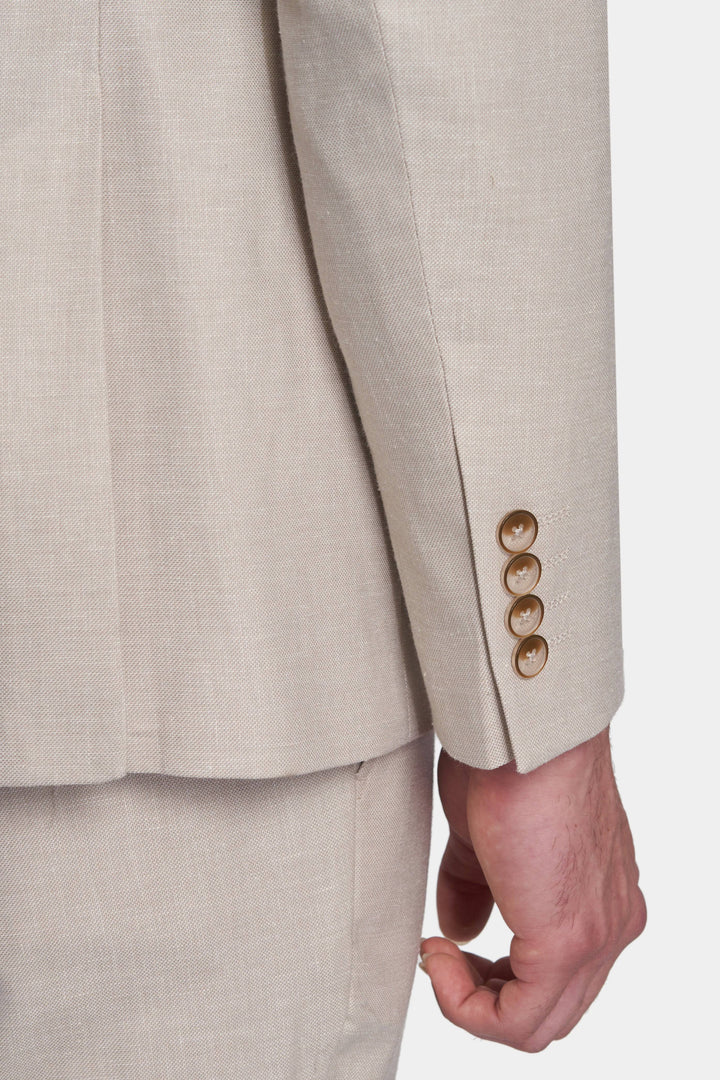 The Bespoke Suit (Beige) - Jack and Miles 