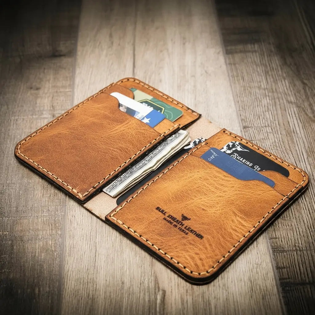The Tyler Vertical Wallet - Jack and Miles 