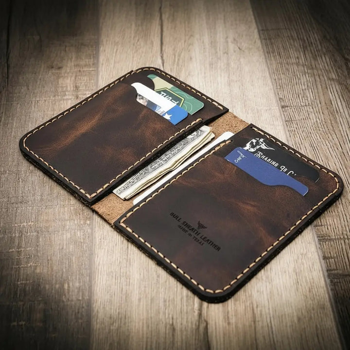 The Tyler Vertical Wallet - Jack and Miles 