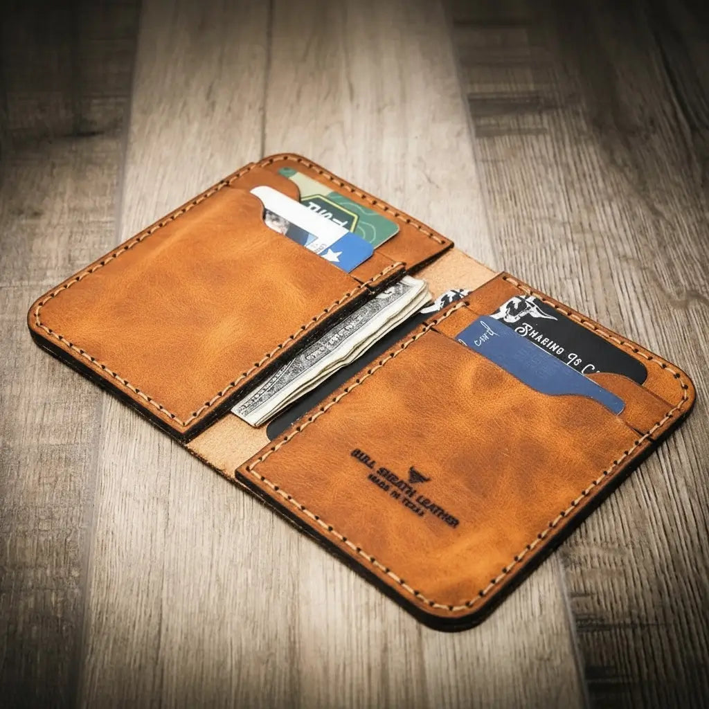 The Tyler Vertical Wallet - Jack and Miles 