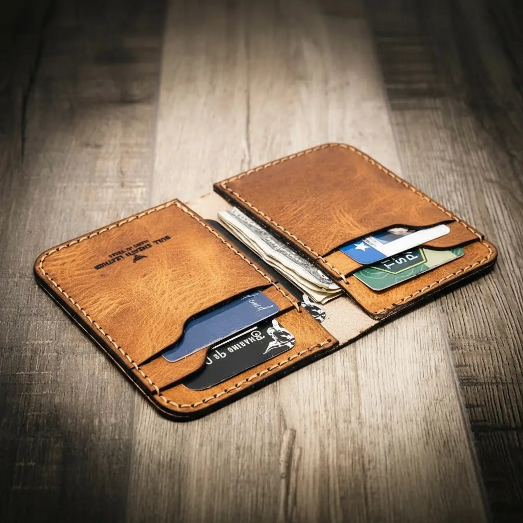 The Tyler Vertical Wallet - Jack and Miles 