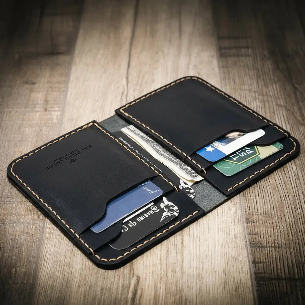 The Tyler Vertical Wallet - Jack and Miles 