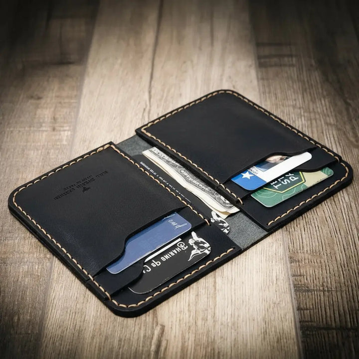 The Tyler Vertical Wallet - Jack and Miles 