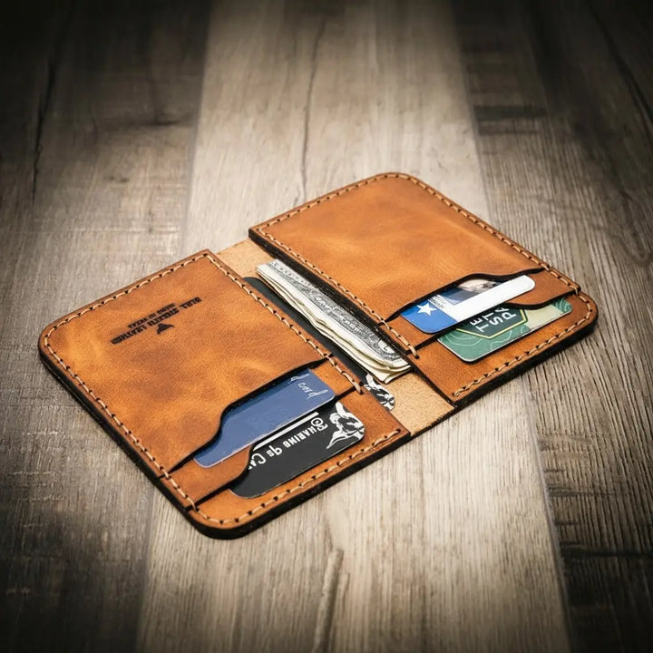 The Tyler Vertical Wallet - Jack and Miles 