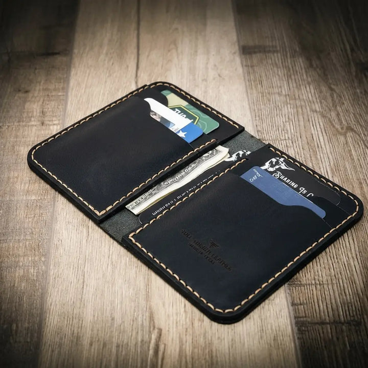 The Tyler Vertical Wallet - Jack and Miles 