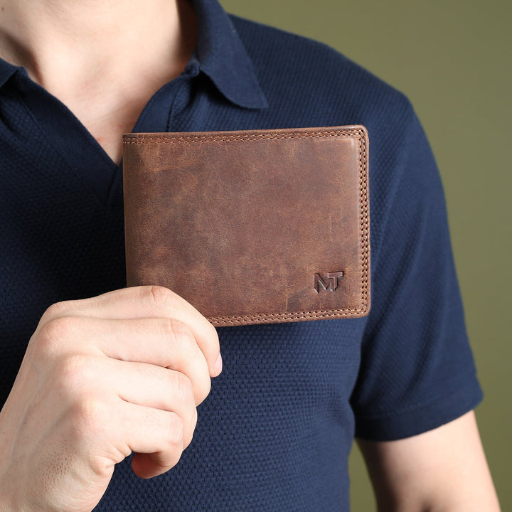 Buffalo Leather Men's Wallet - Hunter - Jack and Miles 