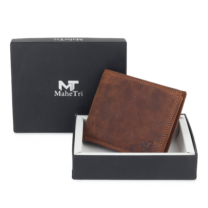 Buffalo Leather Men's Wallet - Hunter - Jack and Miles 