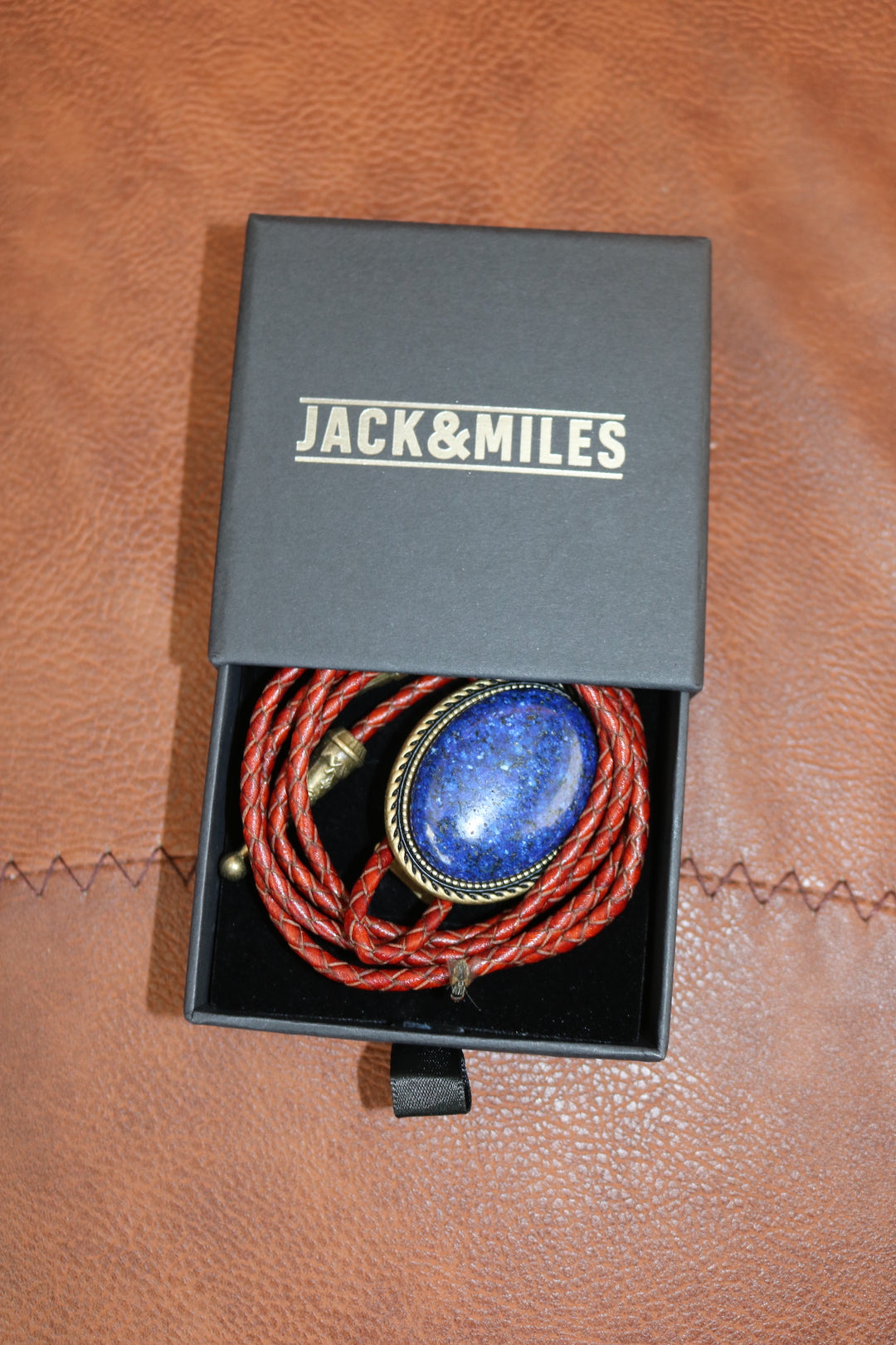 The Midnight – Lapis Lazuli Royal Blue Formal Bolo Tie