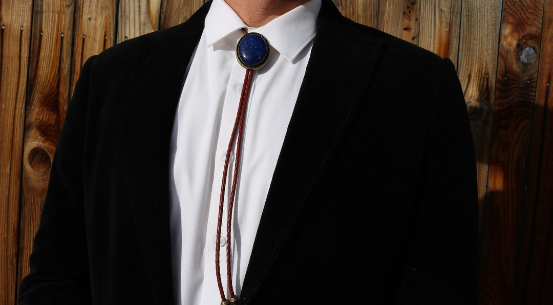 The Midnight – Lapis Lazuli Royal Blue Formal Bolo Tie