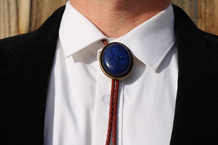 The Midnight – Lapis Lazuli Royal Blue Formal Bolo Tie