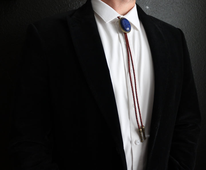 The Midnight – Lapis Lazuli Royal Blue Formal Bolo Tie