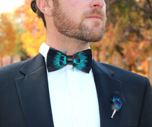 Load image into Gallery viewer, The Leonardo- Feather Bow Tie - Jack and Miles 