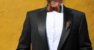 The Marley- Feather Bow Tie - Jack and Miles 