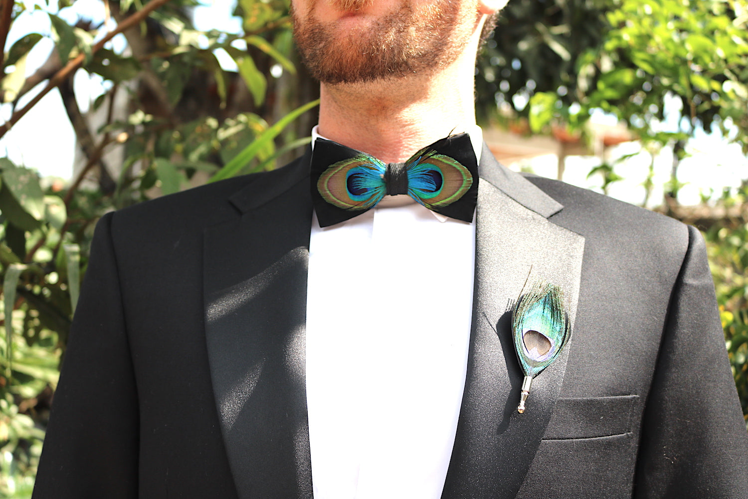 Pete Feather Bow Tie - Classic Elegance for Formal Wear – Jack and