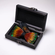 Load image into Gallery viewer, The Marley- Feather Bow Tie - Jack and Miles 