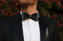 Load image into Gallery viewer, The Jameson- Feather Bow Tie - Jack and Miles 