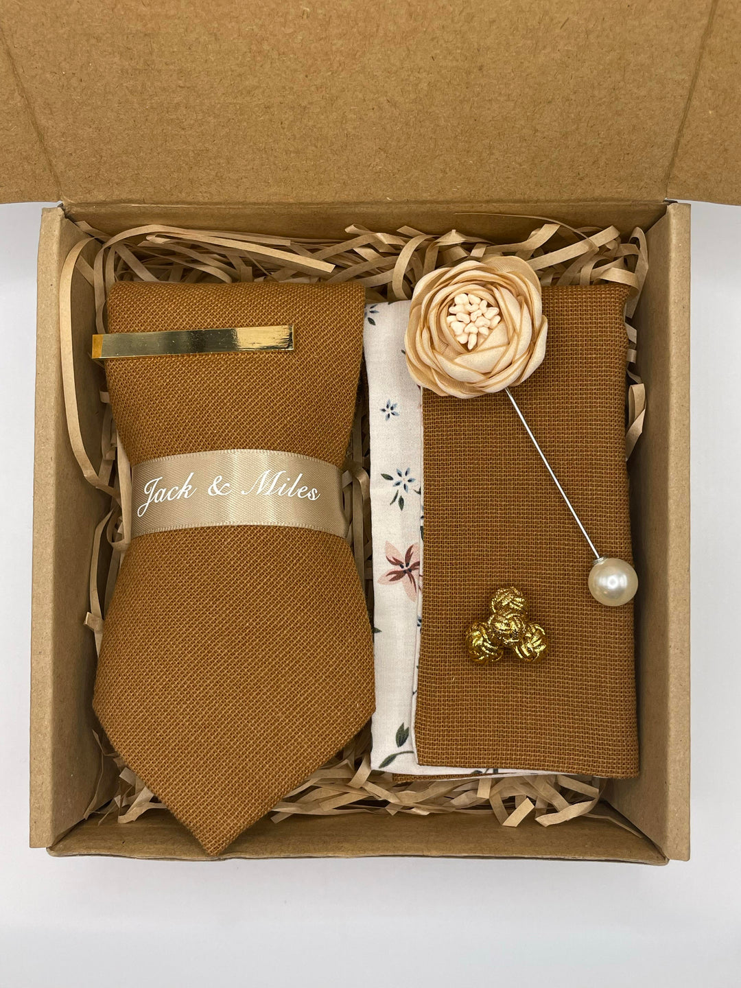 The Desert Dreams Rust Tie Set