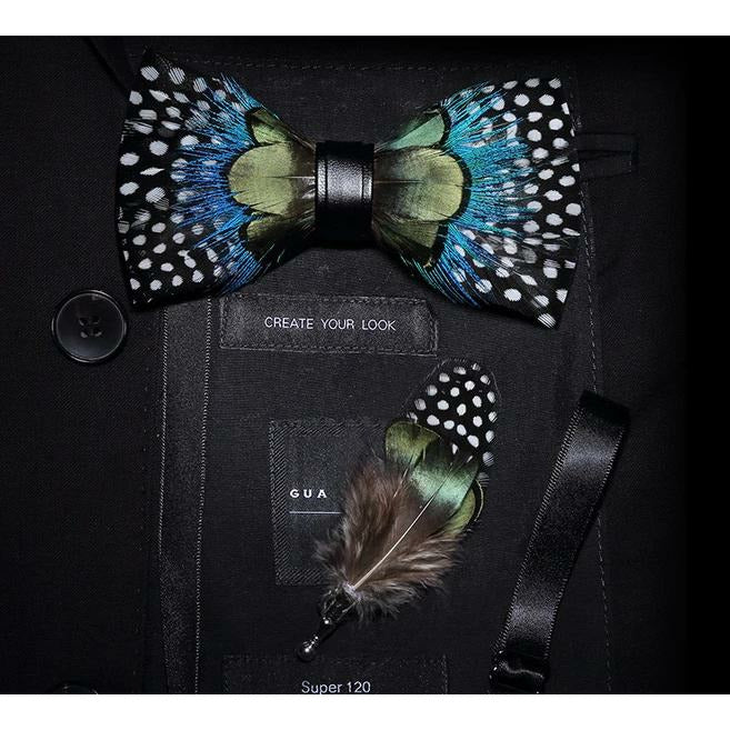 The Liam- Feather Bow Tie – Jack and Miles