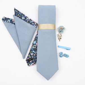 The Sky Blue Tie Set - Jack and Miles 