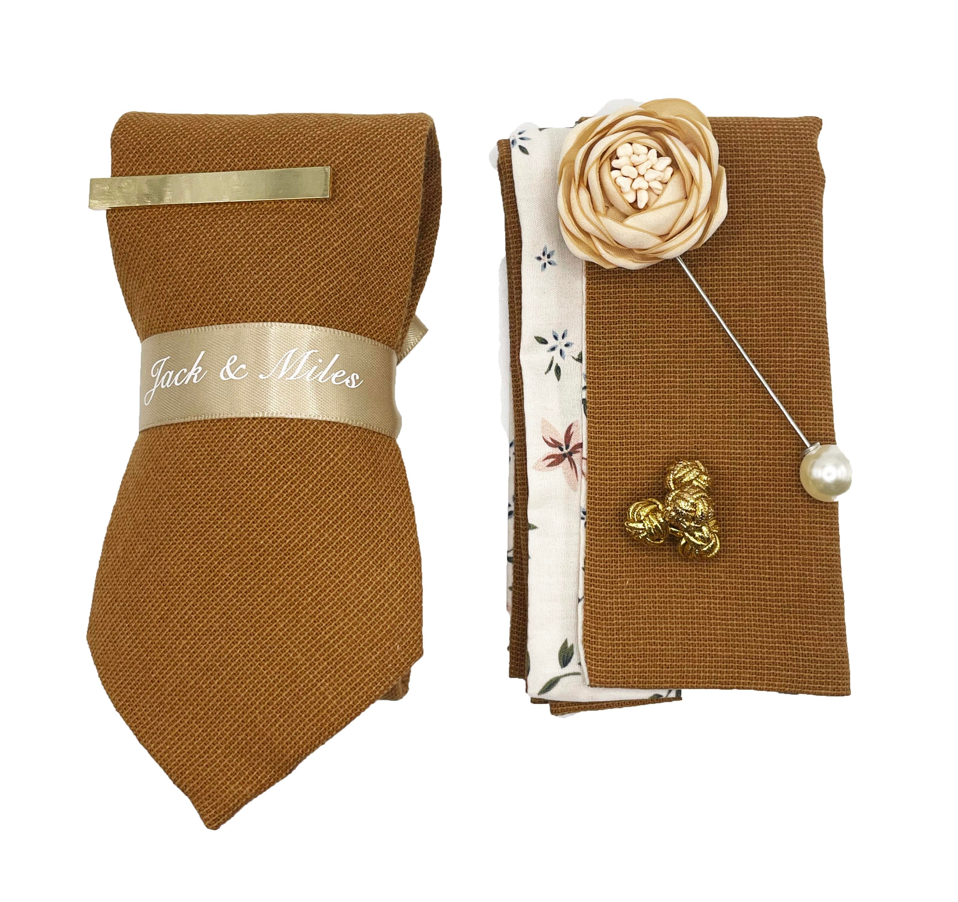 The Desert Dreams Rust Tie Set – Jack and Miles