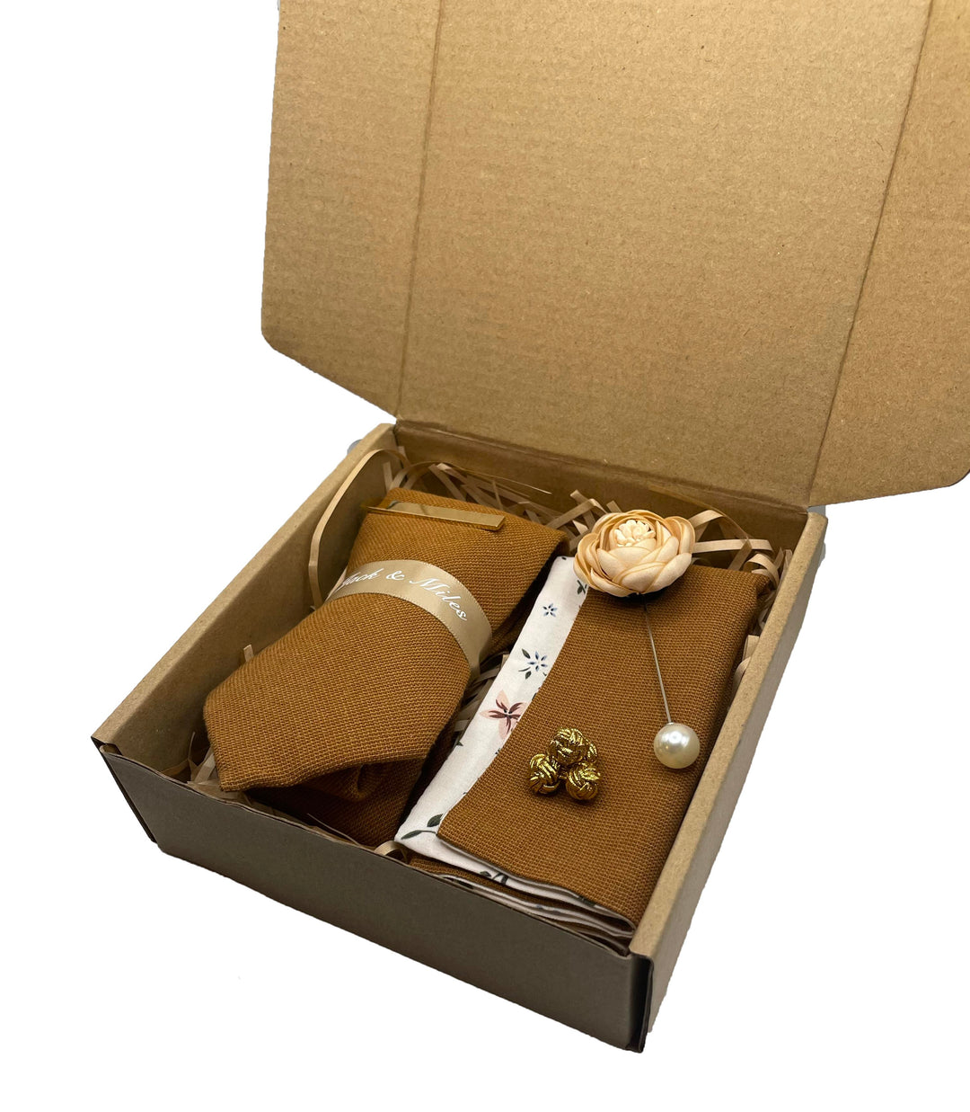 The Desert Dreams Rust Tie Set