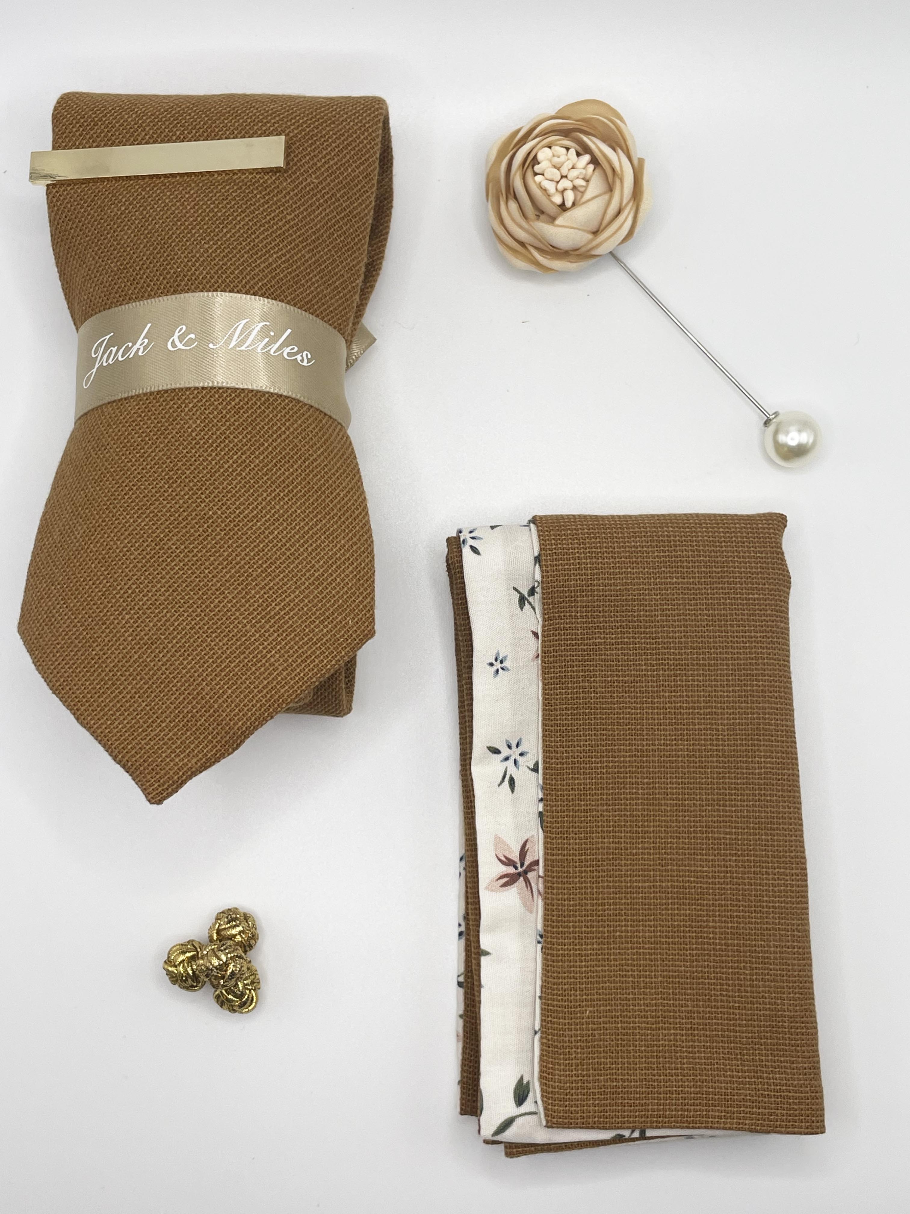The Desert Dreams Rust Tie Set – Jack and Miles