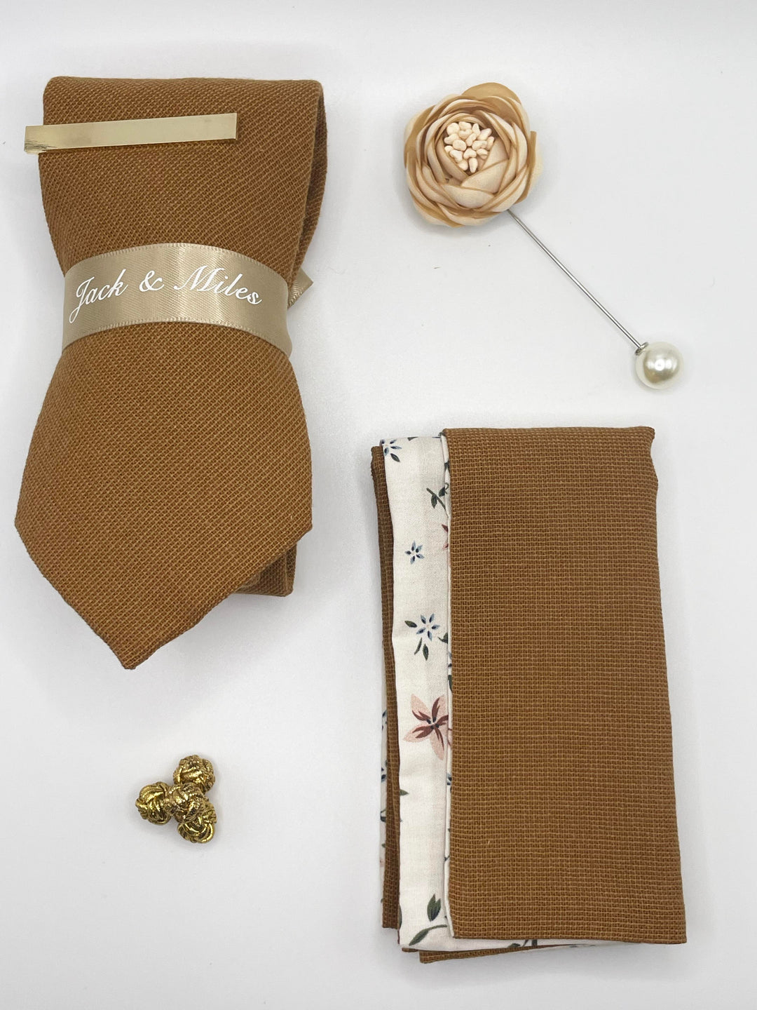 The Desert Dreams Rust Tie Set