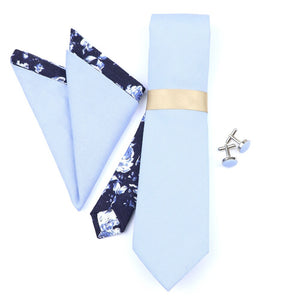 The Baby Blue Tie Set - Jack and Miles 