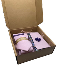 The Lilac Wedding Tie Set