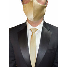 Load image into Gallery viewer, The Neutral Gold Silk and Mask - Jack and Miles 