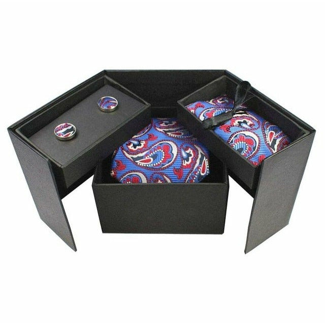 Tie Box Collection-Classic Rock Paisley - Jack and Miles 