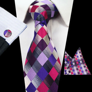 Tie Box Collection- Pink Checkered - Jack and Miles 