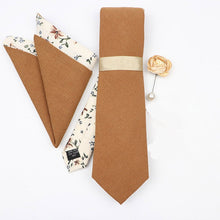 Load image into Gallery viewer, Terracotta Love Full Tie Set - Jack and Miles 